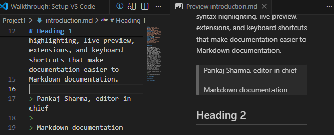 Markdown documentation using VS code and Github (Doc As Code) | Welcome ...