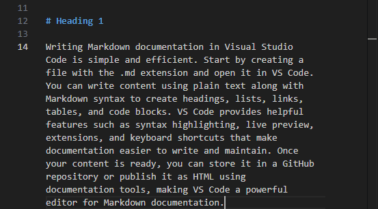 Markdown documentation using VS code and Github (Doc As Code) | Welcome ...